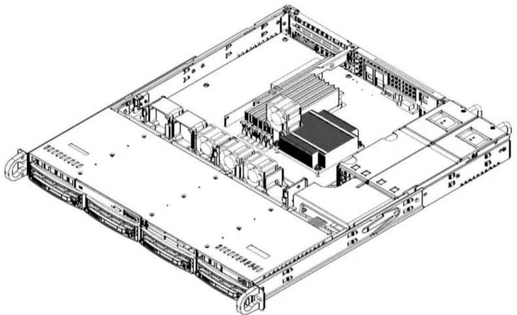 Supermicro SuperServer 5018R-MR - Accessing the Drive Bays - 1