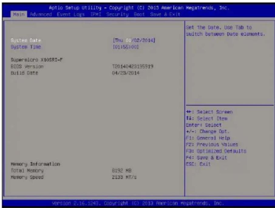 Supermicro SuperServer 5018R-MR - 7-2 Main Setup - 1