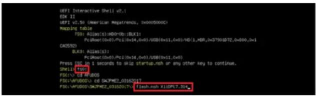 Supermicro SuperServer E50-9AP-L - E.3 Recovering the BIOS Block with a USB Device - 7