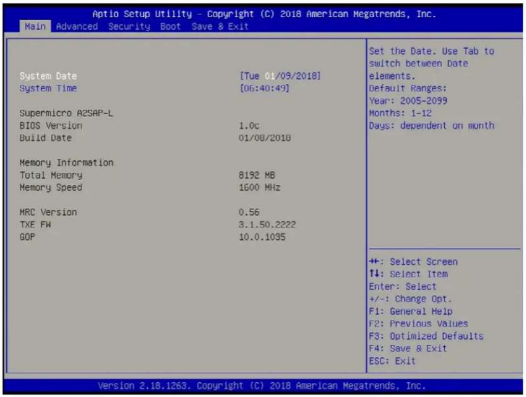 Supermicro SuperServer E50-9AP-L - Main Page - 1