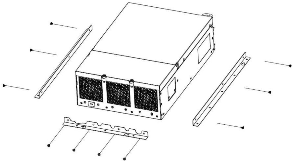 Supermicro SuperServer E403-9D-14CN-FRDN13+ - Mounting the Chassis - 1