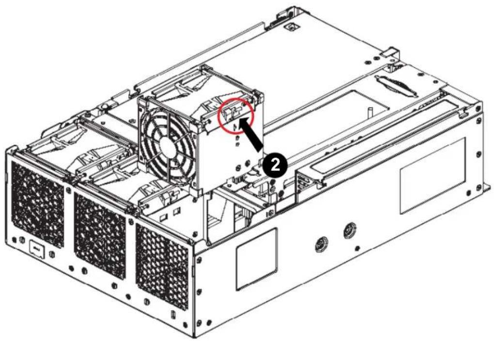 Supermicro SuperServer E403-9D-16C-IP - Installing or Replacing the Server Fan - 1