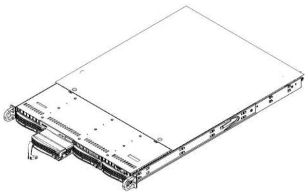 Supermicro SuperServer 6018R-TDTPR - Installing/Removing a Hard Drive - 1