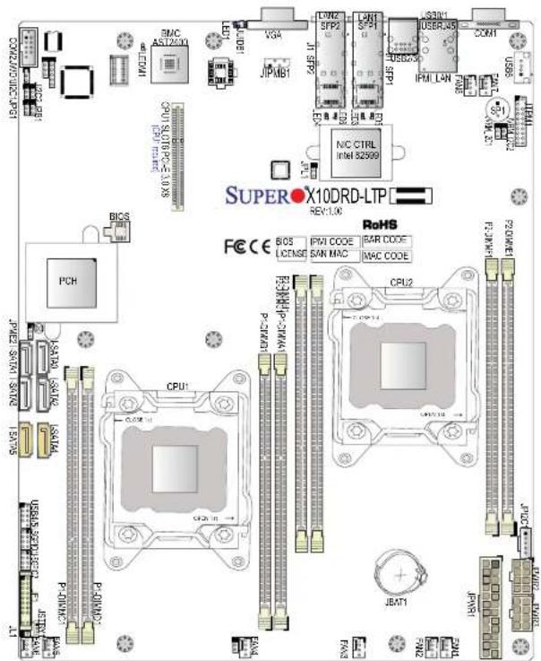 Supermicro SuperServer 6018R-TDTPR - 5-7 Serverboard Details - 1