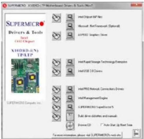 Supermicro SuperServer 6018R-TDTPR - 5-12 Installing Drivers - 1