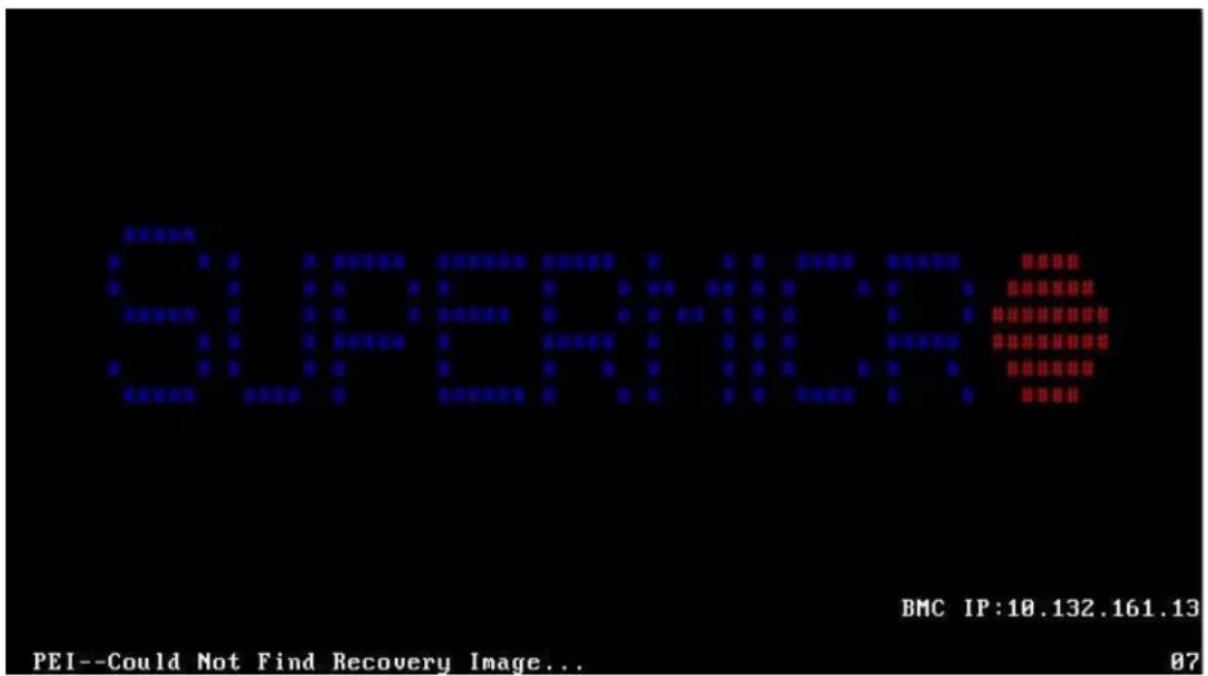 Supermicro SuperServer SSG-110P-NTR10 - Recovering the Main BIOS Block with a USB Device - 1