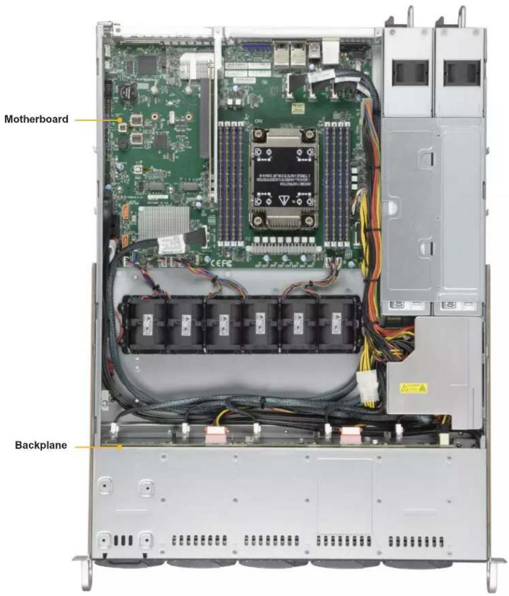 Supermicro SuperServer SSG-110P-NTR10 - Board Location - 1