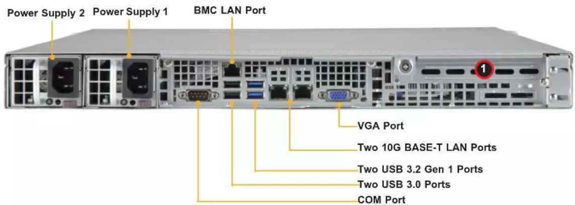 Supermicro SuperServer SSG-110P-NTR10 - Front View - 4