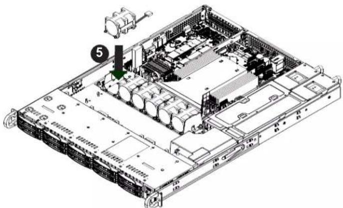 Supermicro SuperServer SSG-110P-NTR10 - Changing a System Fan - 1