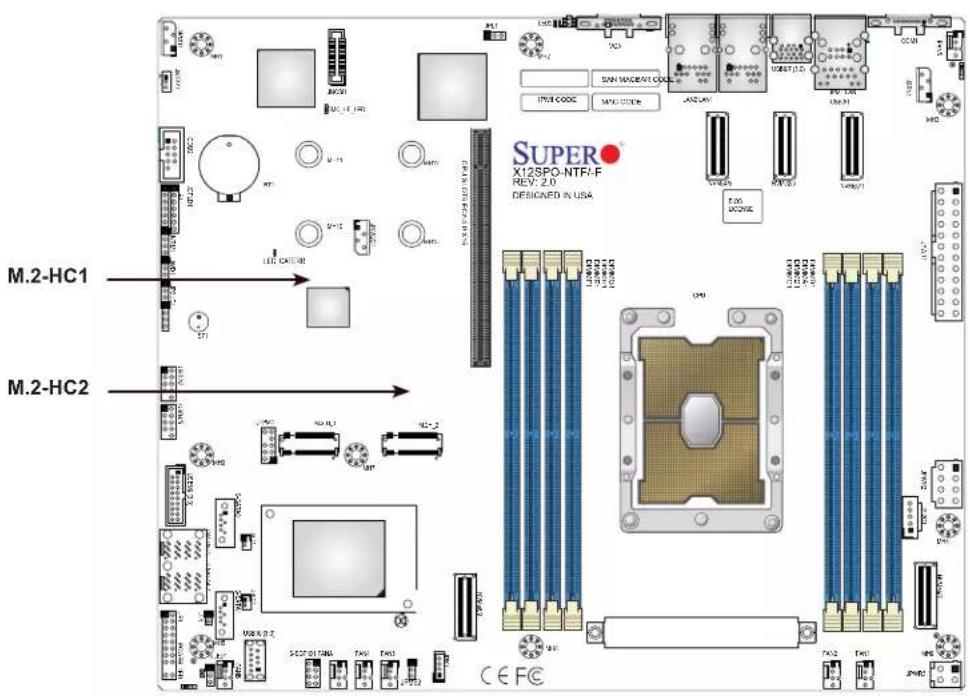 Supermicro SuperServer SSG-110P-NTR10 - Installing an M.2 Solid State Drive - 1