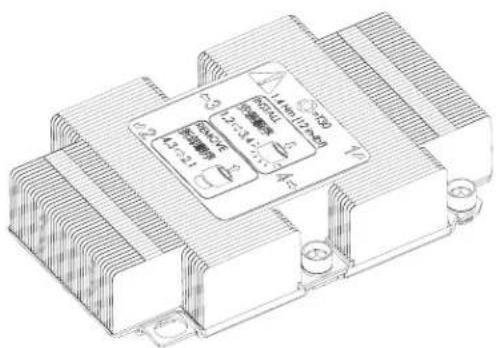 Supermicro SuperServer 2029BZ-HNR - Heatsinks - 1