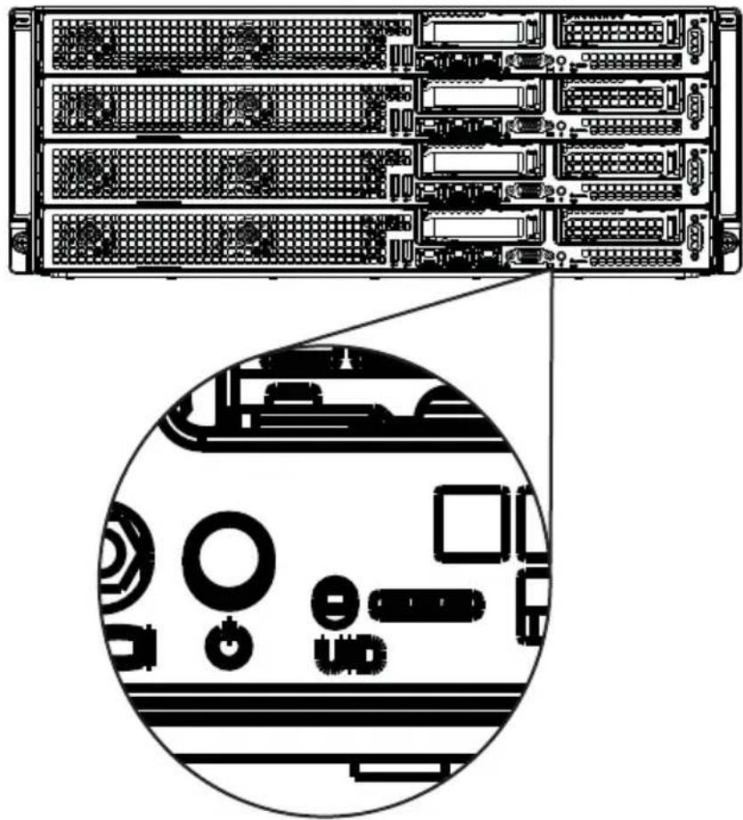 Supermicro SuperServer F618H6-FTPTL+ - 3-2 F414IS2 Front I/O Control Panel - 1
