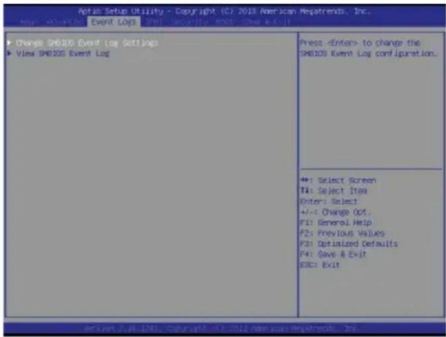 Supermicro SuperServer F628R3-FC0PT+ - 7-4 Event Logs - 1