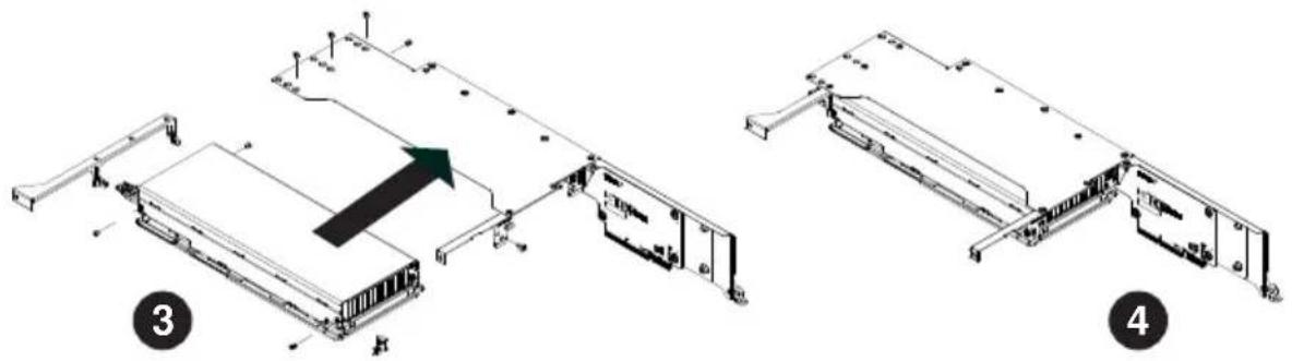 Supermicro SuperServer F628G2-FC0PT+ - Installing a Front Nvidia GPUs/Intel Xeon Phi into a Bracket - 1