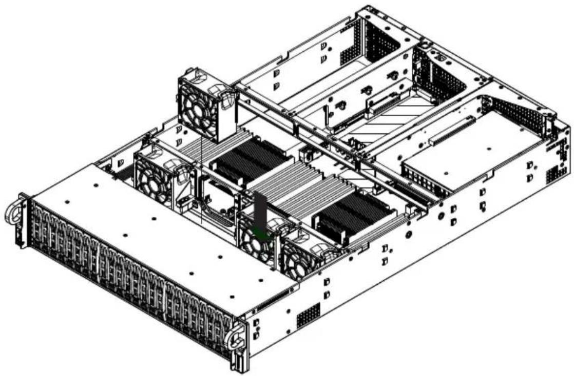 Supermicro SuperServer 2028U-TNR4T+ - Replacing System Fans - 1