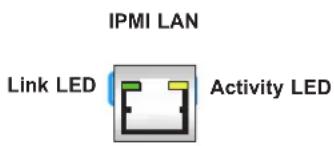 Supermicro SuperServer 6028BT-HNC0R+ - IPMI LAN LED - 1