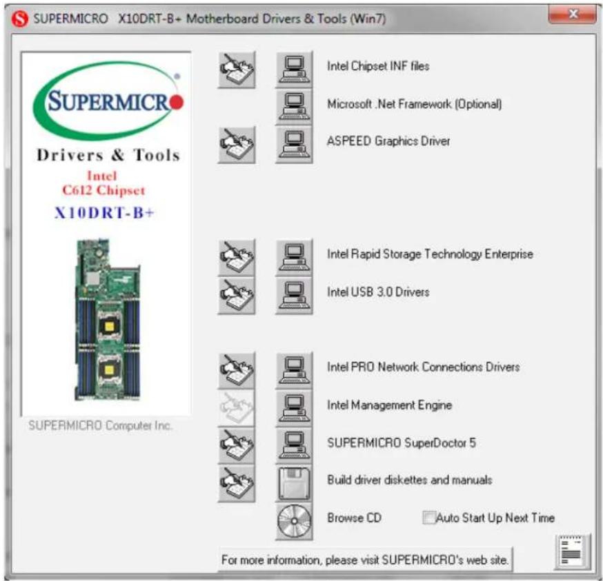 Supermicro SuperServer 6028BT-HNC0R+ - Driver Installation - 1
