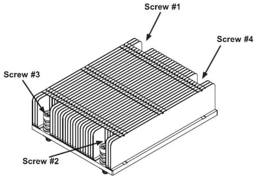 Supermicro SuperServer 6028BT-HNC0R+ - Installing a Heatsink - 1