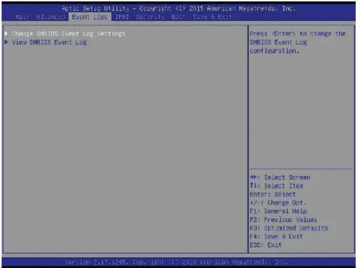 Supermicro SuperServer 6018TR-T - 4-4 Event Logs - 1