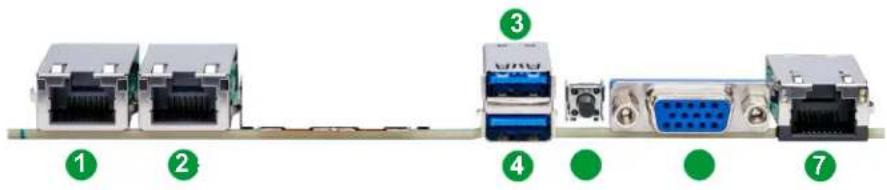 Supermicro SuperServer SYS-120TP-DC8TR - Input/Output Ports - 1