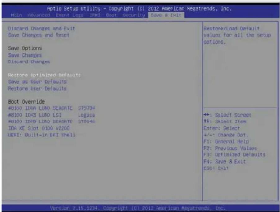 Supermicro SuperServer F628R2-FTPT+ - 7-8 Save &amp; Exit - 1