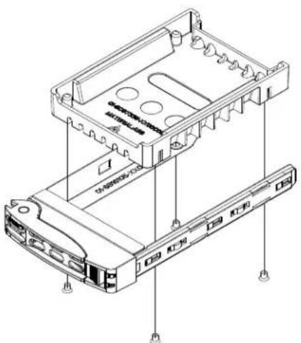 Supermicro SuperServer SYS-221BT-HNC9R - Removing Drive Carriers from the Chassis - 2