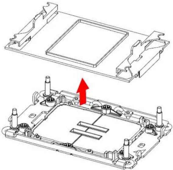Supermicro SuperServer SYS-221BT-HNC9R - Preparing the CPU Socket for Installation - 2
