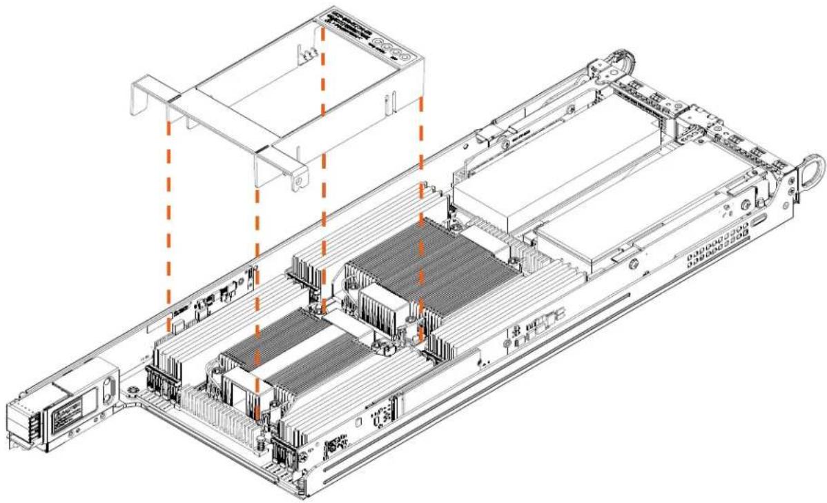 Supermicro SuperServer SYS-221BT-HNC9R - Installing the Air Shrouds - 1