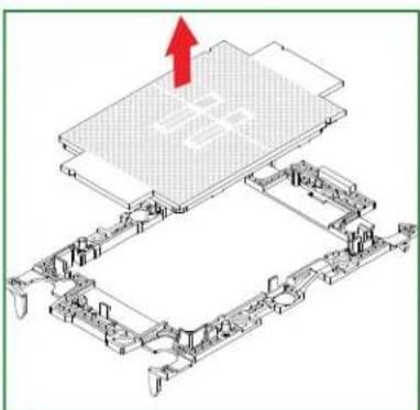 Supermicro SuperServer SYS-221BT-HNC9R - Removing the Processor from the Processor Carrier Assembly - 4