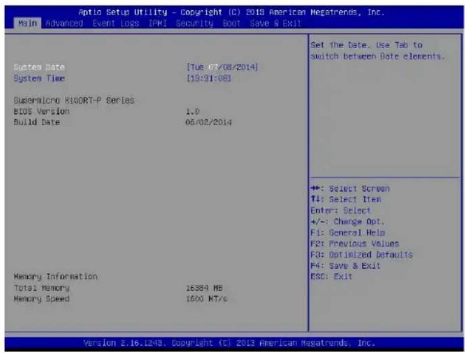 Supermicro SuperServer 2028TP-DNCTR - 7-2 Main Setup - 1
