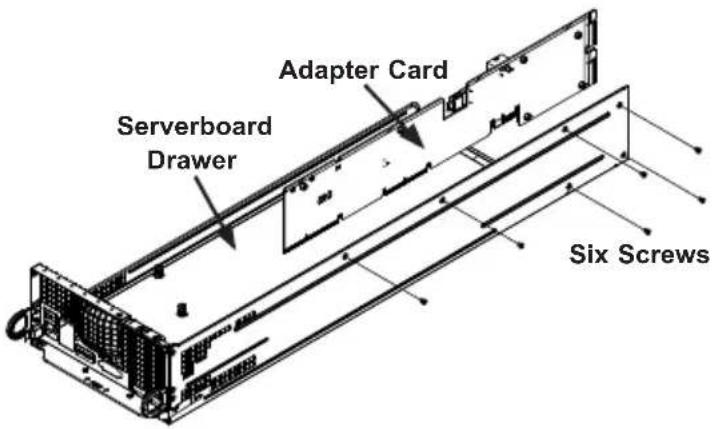 Supermicro SuperServer 2028TP-DNCTR - 6-9 Adapter Card Replacement - 1