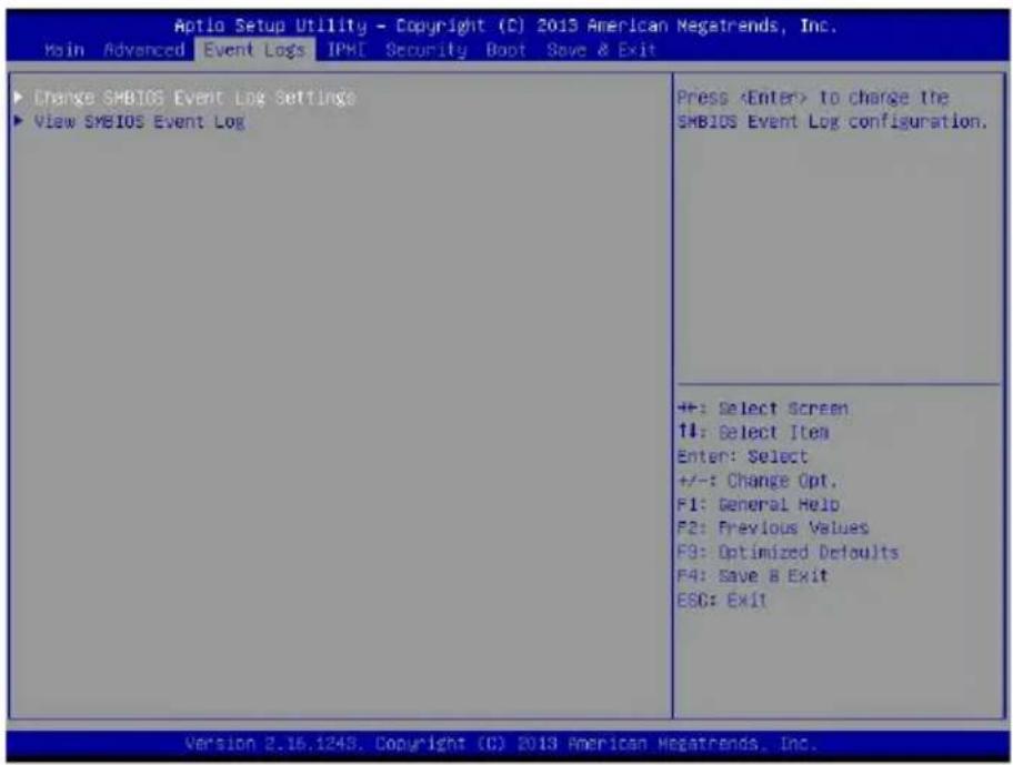 Supermicro SuperServer 2028TP-HC0R-SIOM - 7-4 Event Logs - 1