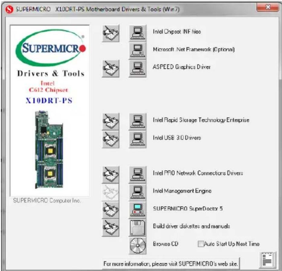 Supermicro SuperServer 2028TP-HC0R-SIOM - 5-12 Installing Software - 1