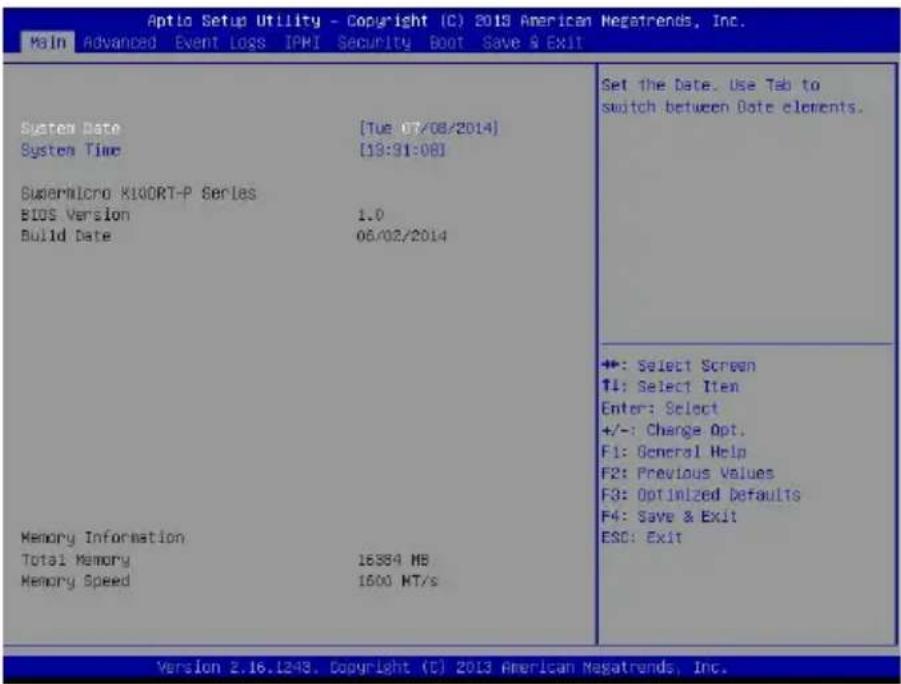 Supermicro SuperServer 2028TP-HC0R-SIOM - 7-2 Main Setup - 1