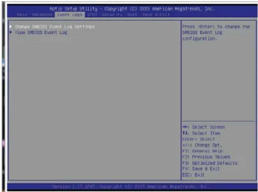 Supermicro SuperServer F648G2-FT+ - 7-4 Event Logs - 1
