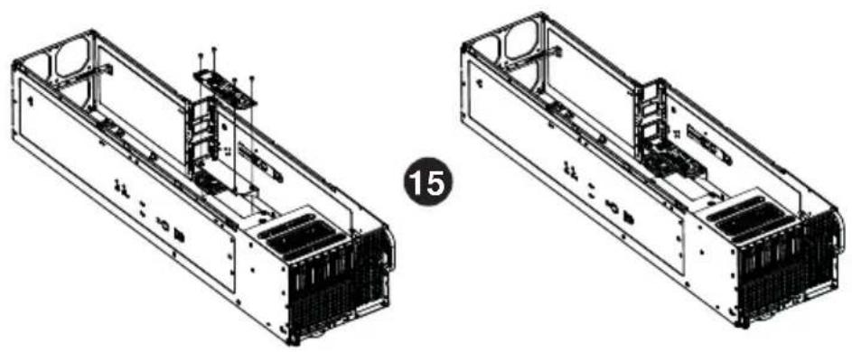 Supermicro SuperServer F648G2-FT+ - Changing the Power Adapter Board - 8