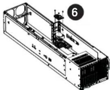 Supermicro SuperServer F648G2-FT+ - Changing the Power Adapter Board - 4