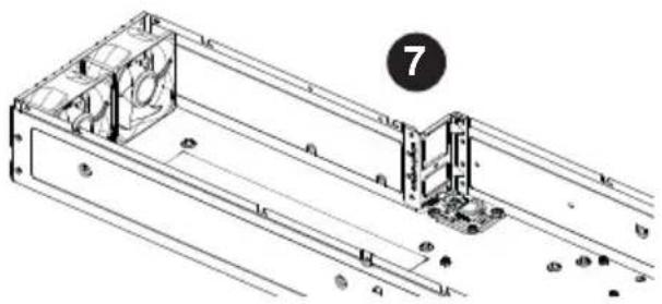 Supermicro SuperServer F628G3-FC0PT+ - Changing the Power Distributor Board - 3