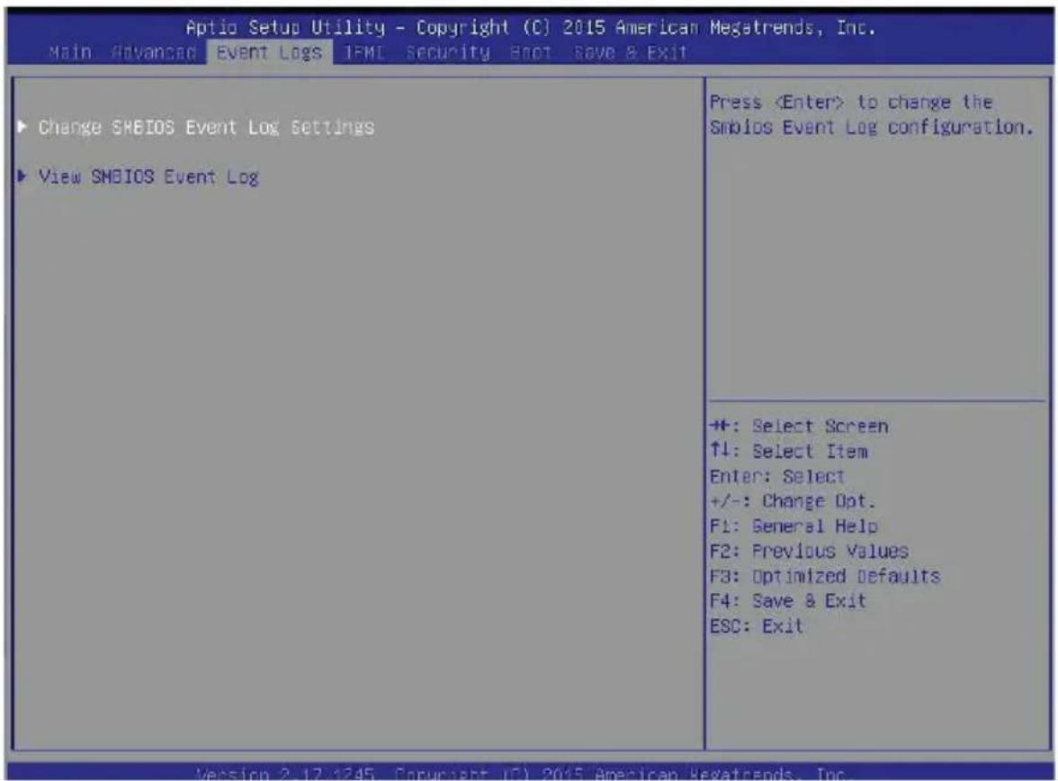 Supermicro SuperServer 8048B-C0R4FT - 4-4 Event Logs - 1