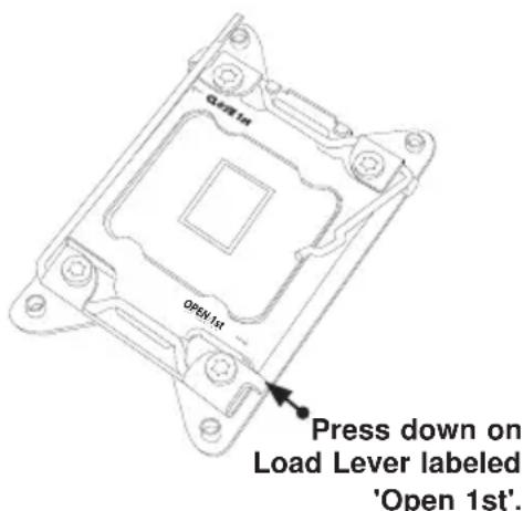 Supermicro SuperServer 8048B-C0R4FT - Installing the Intel E7-8800 v3/v4 or E7-4800 v3/v4 Series Processor - 1
