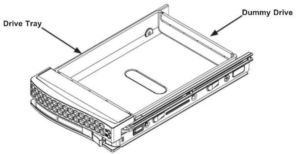 Supermicro SuperServer 6028TP-HC0FR - Removing Hard Drive Trays from the Chassis (Figure 6-14) - 2