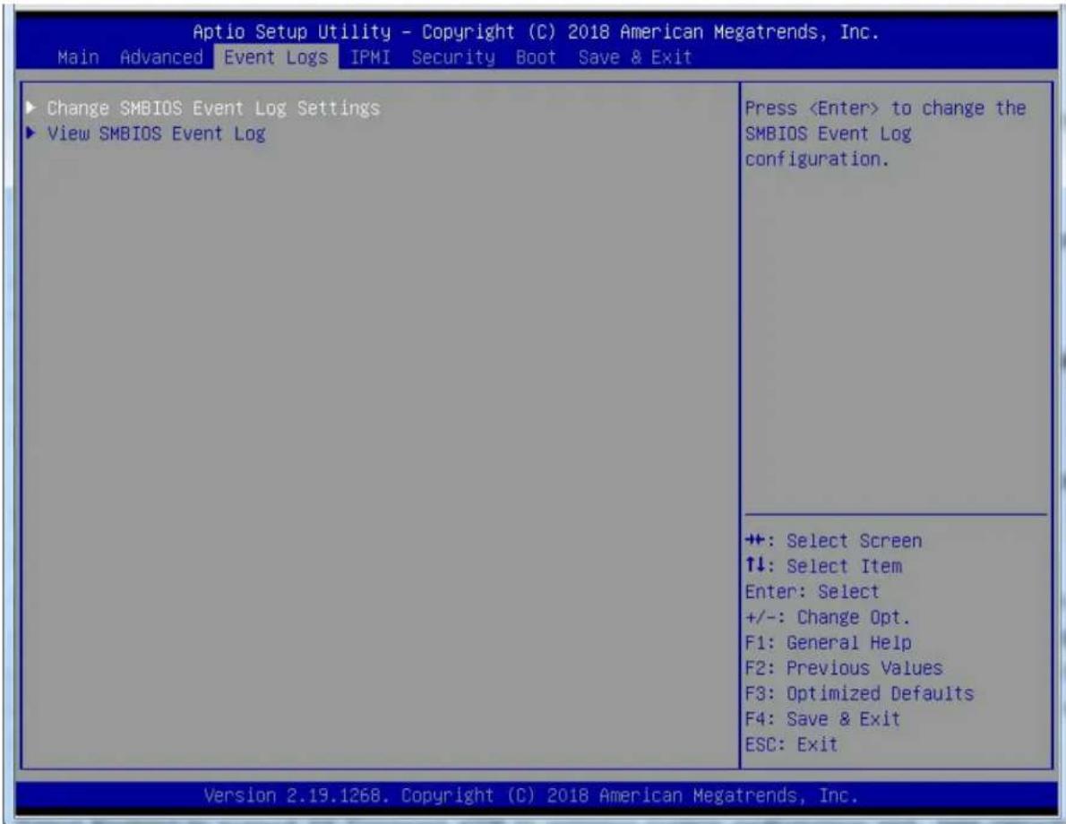 Supermicro SuperServer F619P2-FT+ - Event Logs - 1