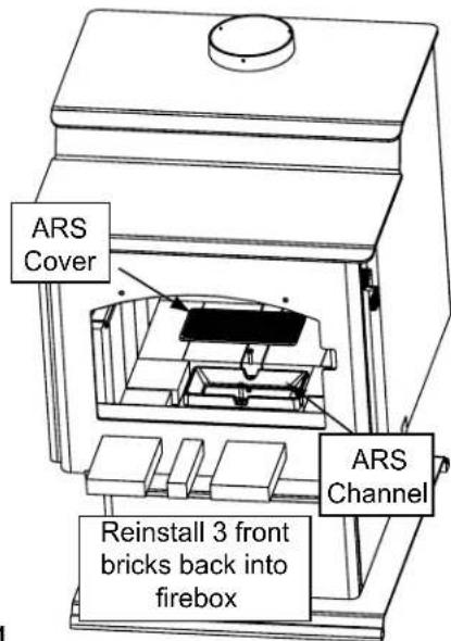 Quadra-Fire 57ST-ACC-AU - CHECK BAFFLE BOARDS &amp; CERAMIC BLANKET! - 1