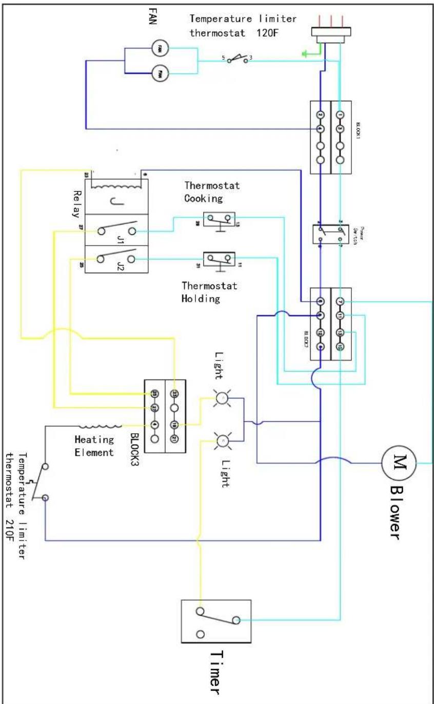 Cooking Performance Group 351PCH19 - Wiring Diagrams - 1