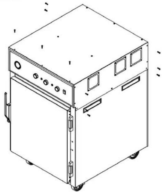 Cooking Performance Group 351PCH19 - Stacking Instructions - 1
