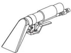 Line drawing of a mechanical device with cylindrical components and mounting bracket (no text or symbols)