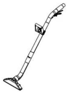 Line drawing of a handheld device with a curved handle and lever (no text or symbols)