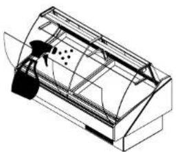 Isometric line drawing of a mechanical or architectural component with no visible text or symbols