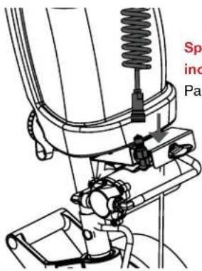 Mytee Orbitals ECO17-PRO - - Connecting the Optional Spray Gun - 1