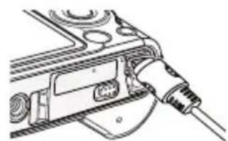 Pentacon Luxmedia 16-Z24S - Turn off the camera and then use the USB cable that comes with the camera to connect it to your Macintosh. - 2